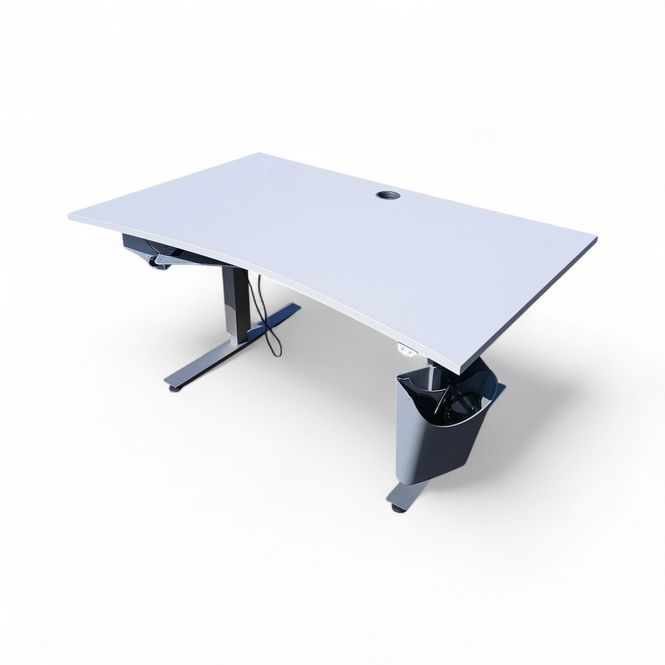 Hovedbilde EFG elektrisk hev- og senkebord m/ magebue 140x80 ...