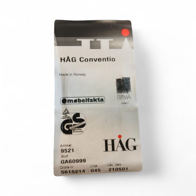 Hovedbilde HÅG Conventio 9521 Konferansestol, sort