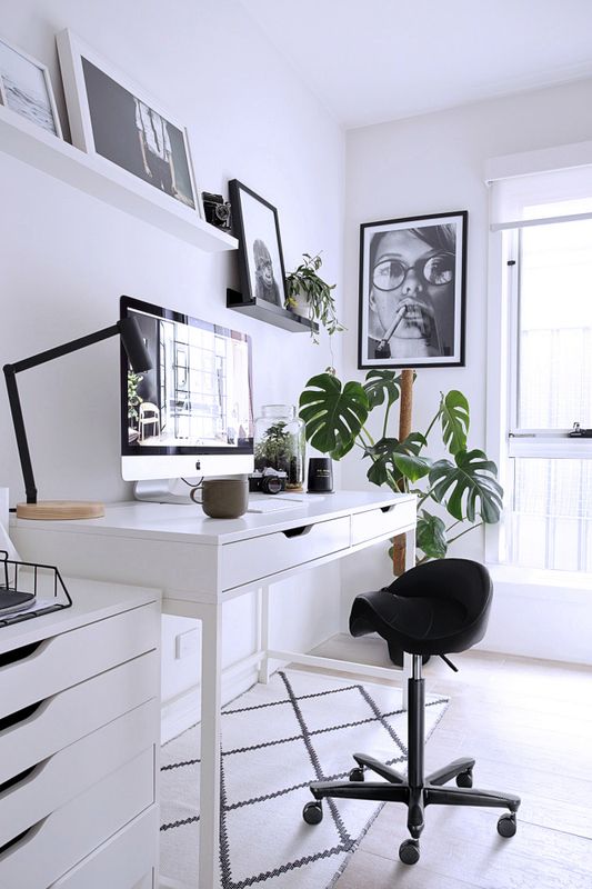 BK balansestol, sort