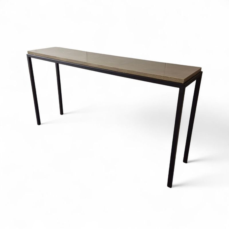 Håndlaget tvbord 170cm, grønn