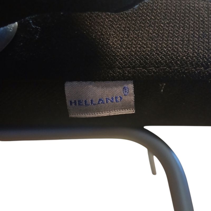 Helland loungestol, sort