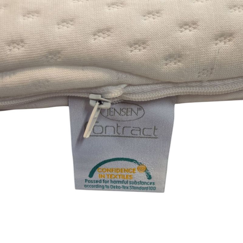 Jensen Contract seng 90x200cm m/overmadrass, sort