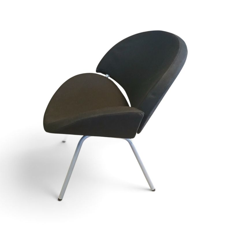 Helland loungestol, sort