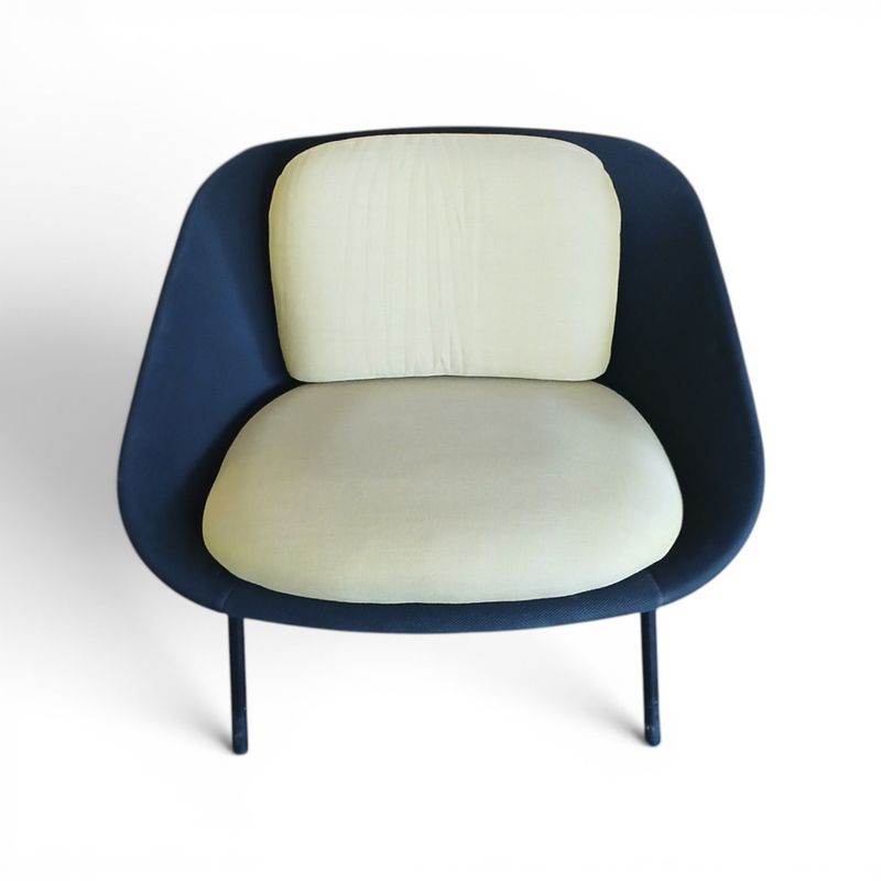 Offecct Netframe easy chair, sort/grønn