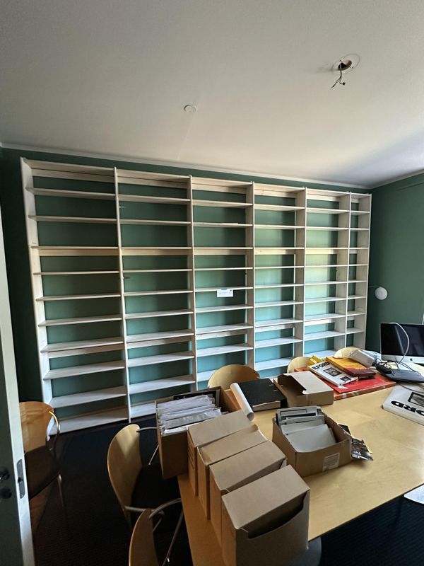 BBB-reol bibliotekreol i bjørk