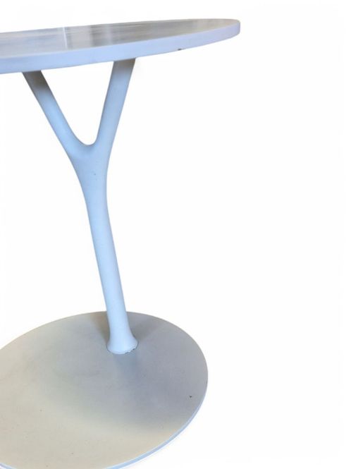 Hovedbilde WISHBONE bord ø:45cm, matt hvit