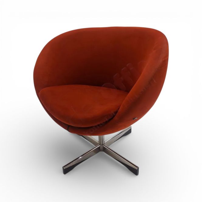 Hovedbilde ForaForm Planet loungestol, vinrød